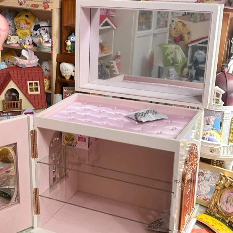 French Princess High-quality Makeup Organizers Desktop Jewelry Empty Box Display Cabinets Cosmetics Lipstick Storage Box - Image 6