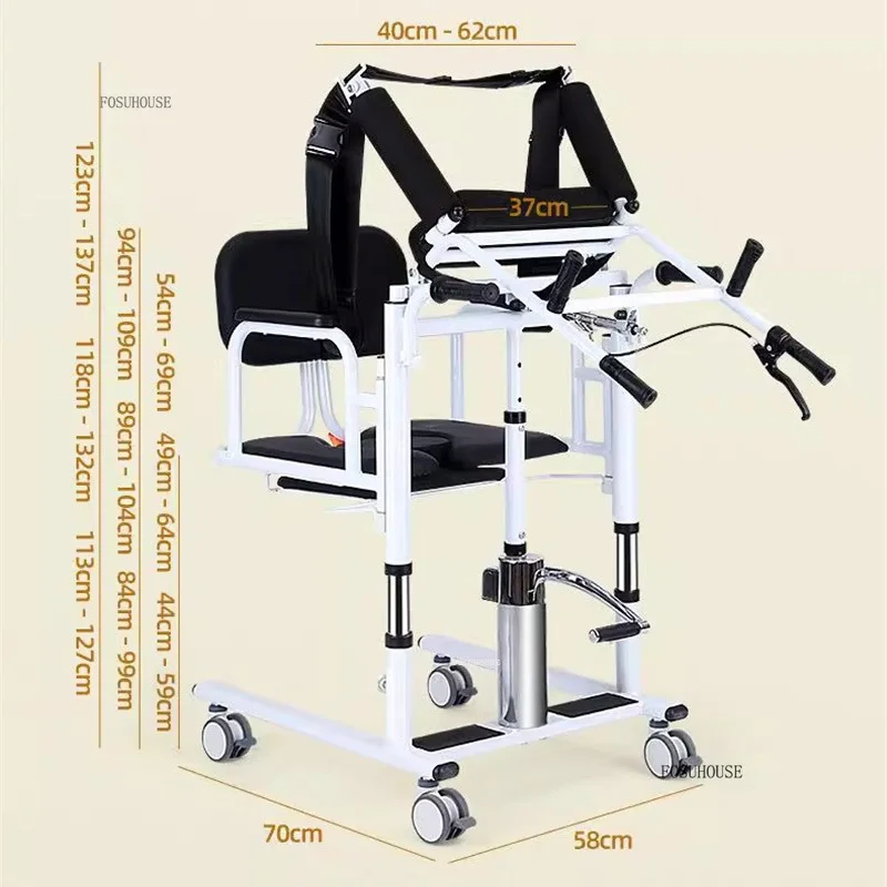 Lift Wheelchair for Elderly People To Stand Up Multifunctional Wheel Chair for Disabled Adults Assistance for Getting UpN - Image 6