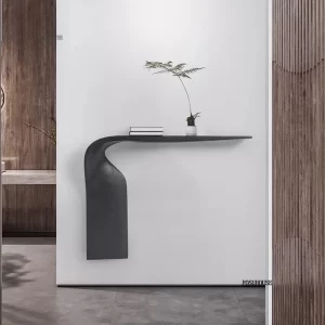 kf-S783a2a3634594dfaa1b2611d1b0a776cb Entrance Hall Nordic Solid Wood Console Tables Minimalist Decoration Table Wabi-sabi Special-shaped Porch Table End Tables